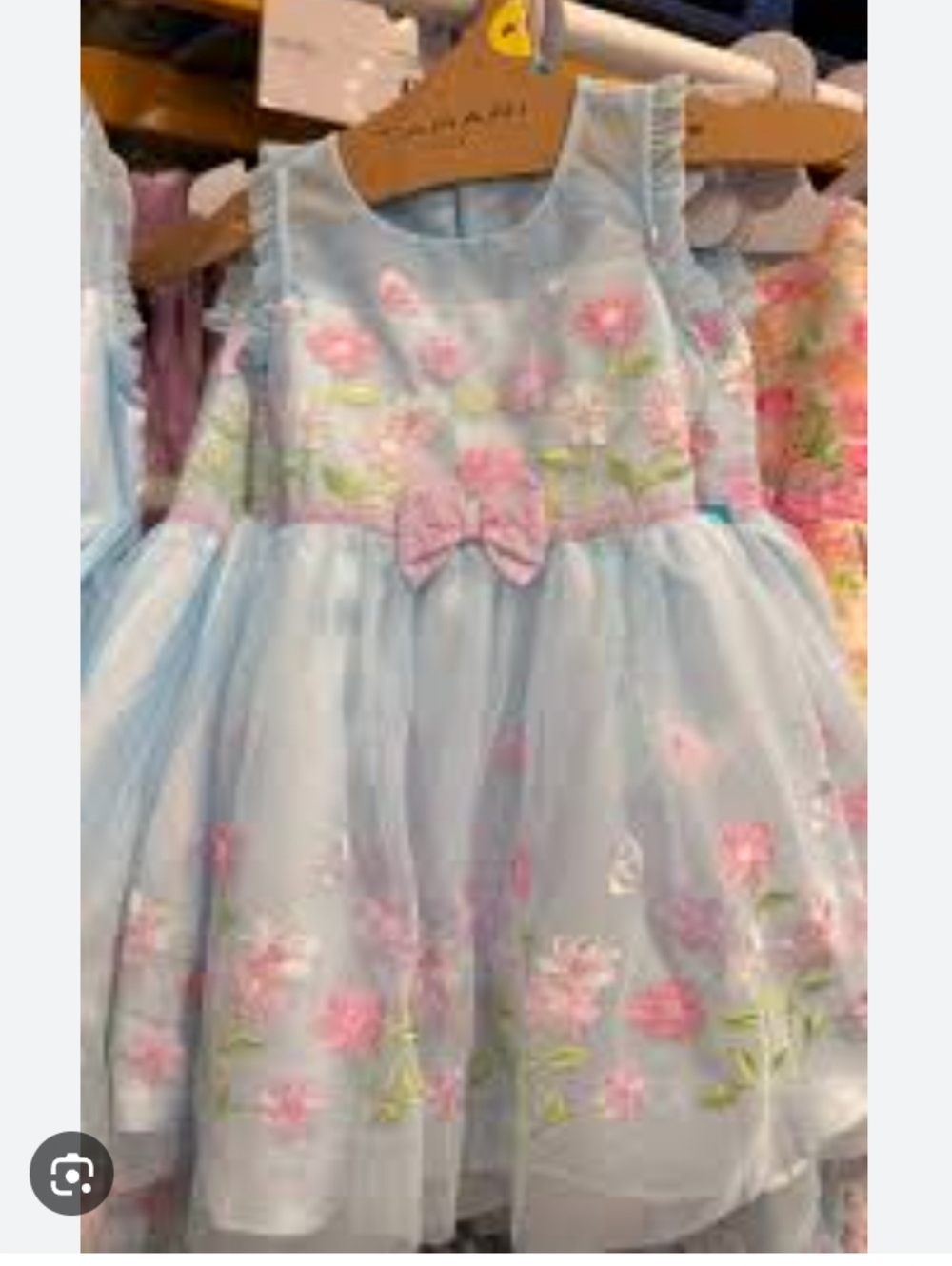 Jona Michelle Girl's Floral  Party Dress